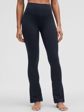 Lululemon Align High-Rise Mini-Flare Regular Length Leggings in True Navy